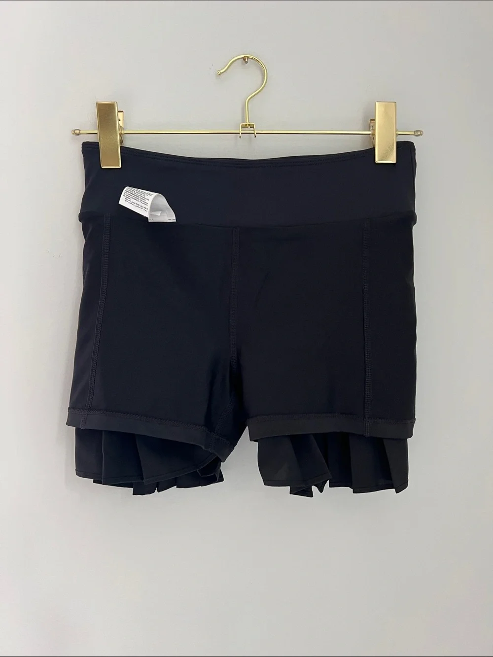 Old Navy | Go-Dry Black Pleated Sporty Skort #865083-02 Size L (10/12)